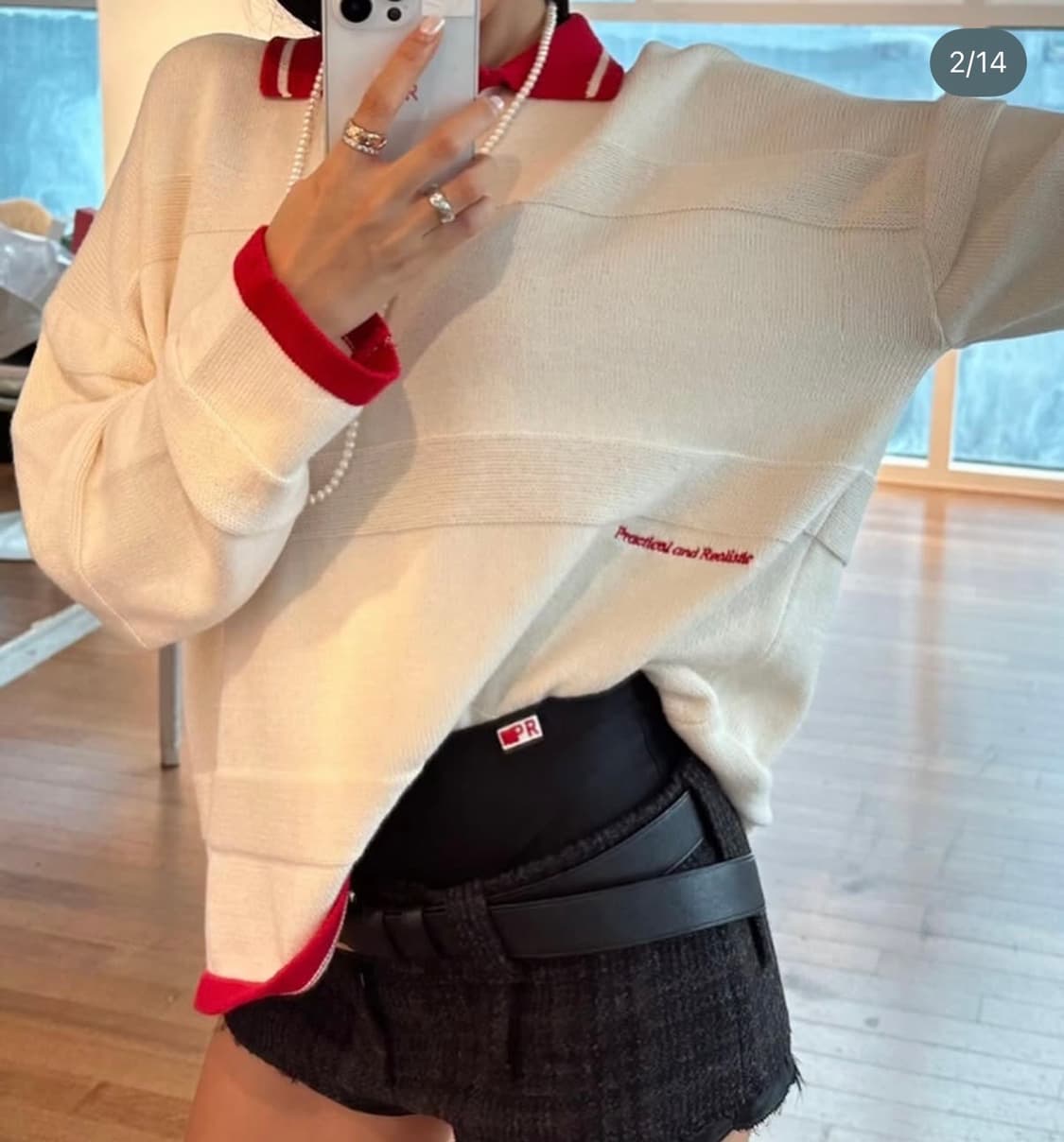 프랙티컬앤리얼리스틱 니트 상품이미지5