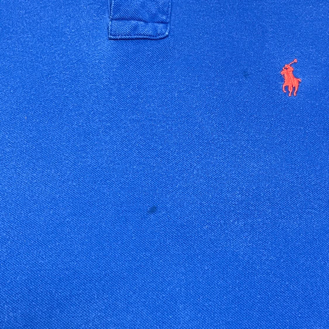 폴로랄프로렌 블루 반팔 카라티셔츠 남성S 상품이미지4