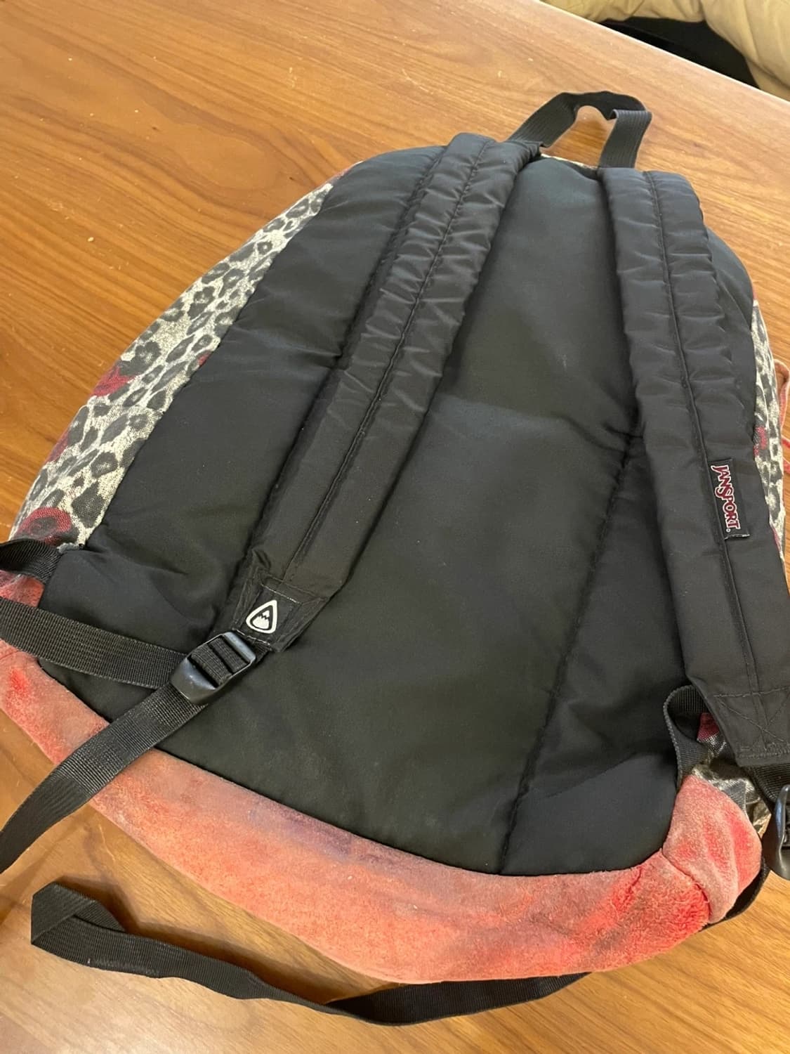 잔스포츠 레오파드 장미 백팩 상품이미지2