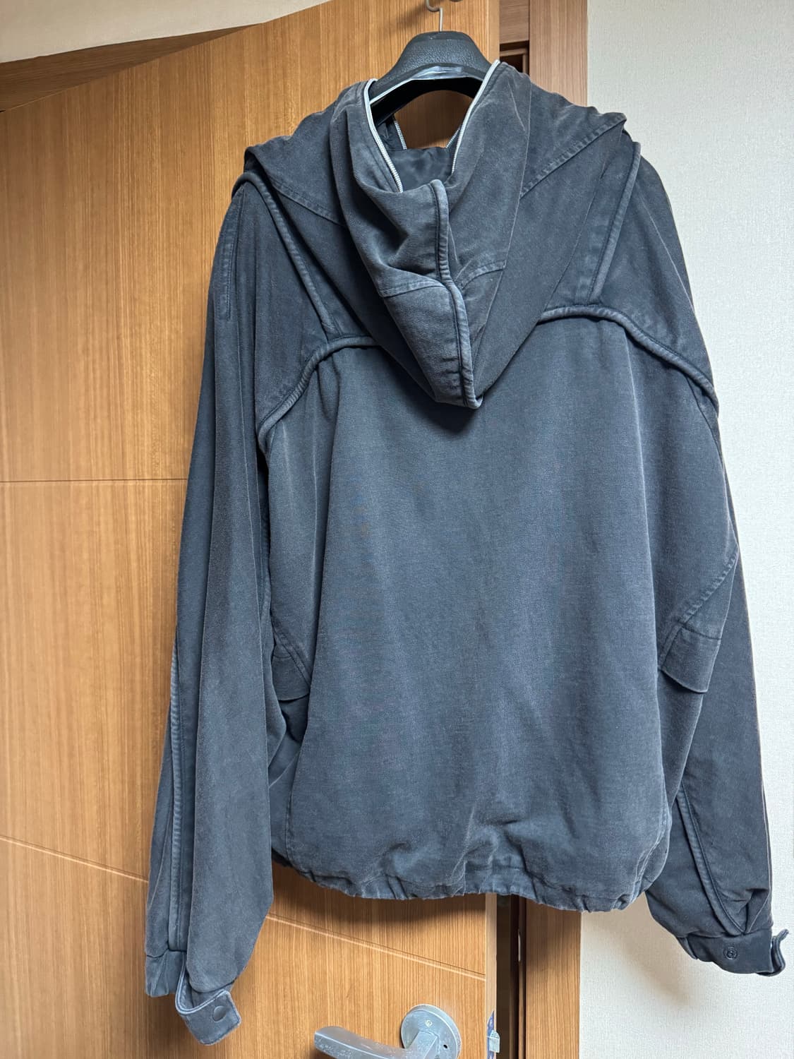 솔리드옴므 24FW 다잉 후드 집업 50 상품이미지4