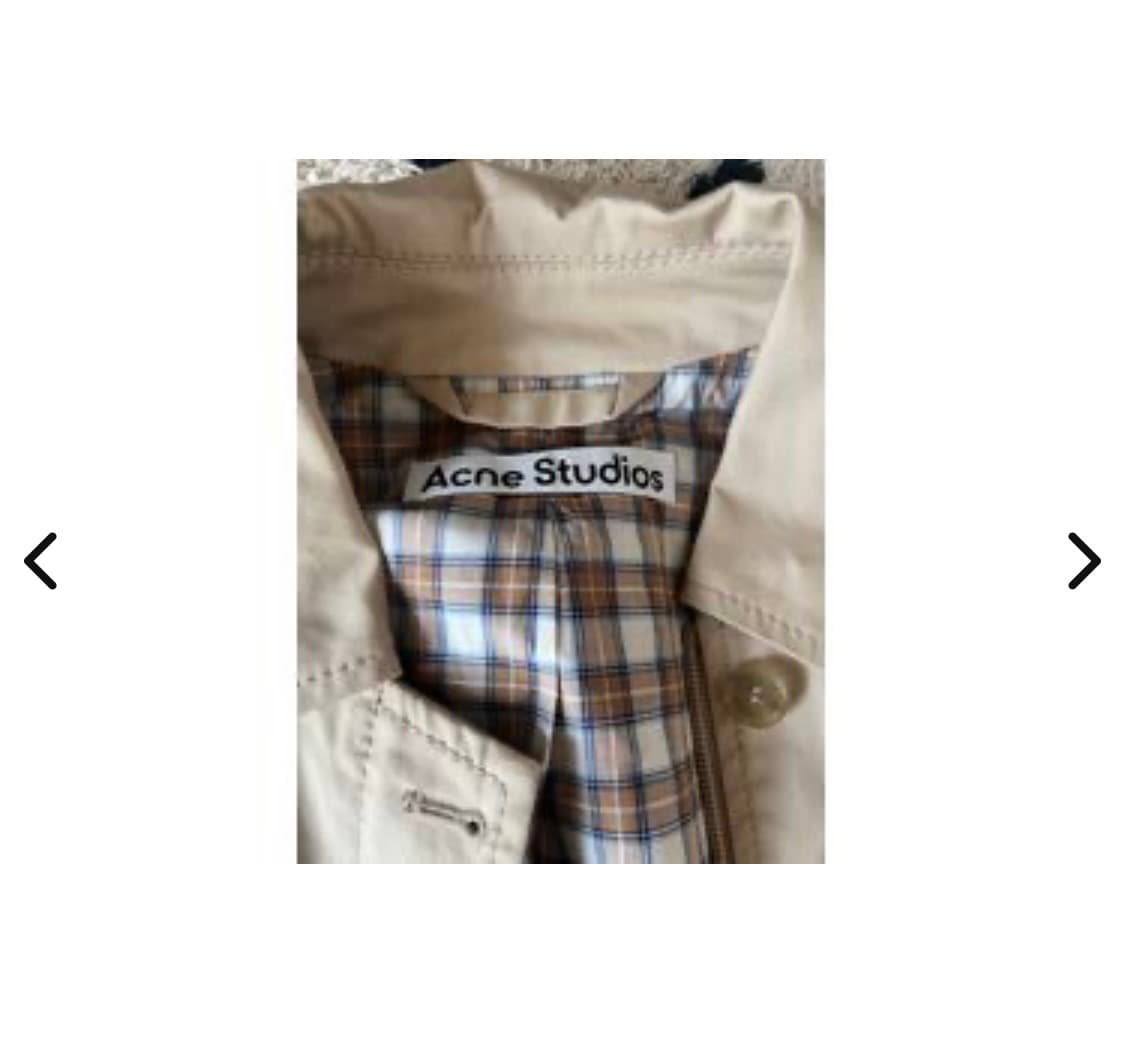 Acne Studios 트렌치 자켓 상품이미지7
