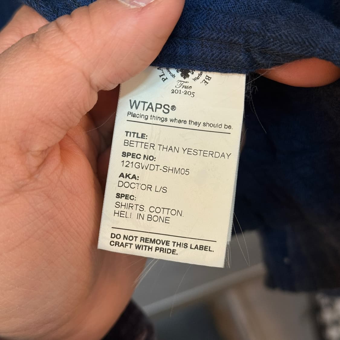 12SS 더블탭스 시어서커 플란넬패턴 셔츠 자켓 홈웨어 상품이미지8