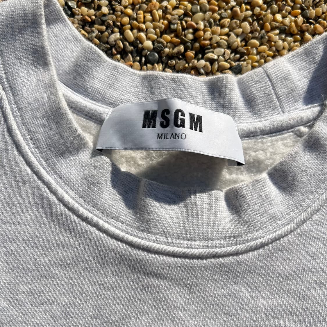 Msgm 그레이 맨투맨 상품이미지4