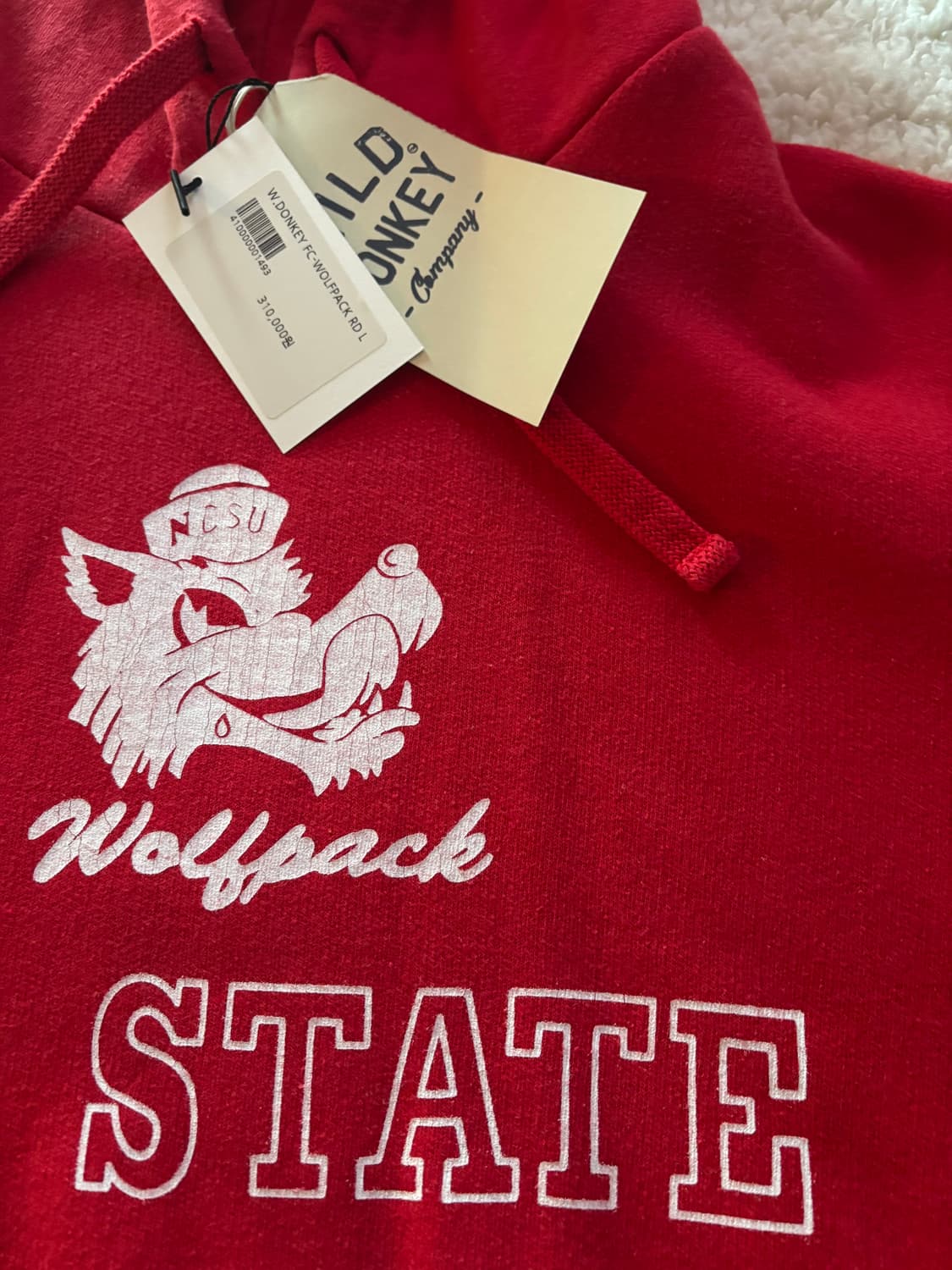 (새상품) 와일드동키 / 울프팩 / 스트롱워시 빈티지 레드 / L 상품이미지4