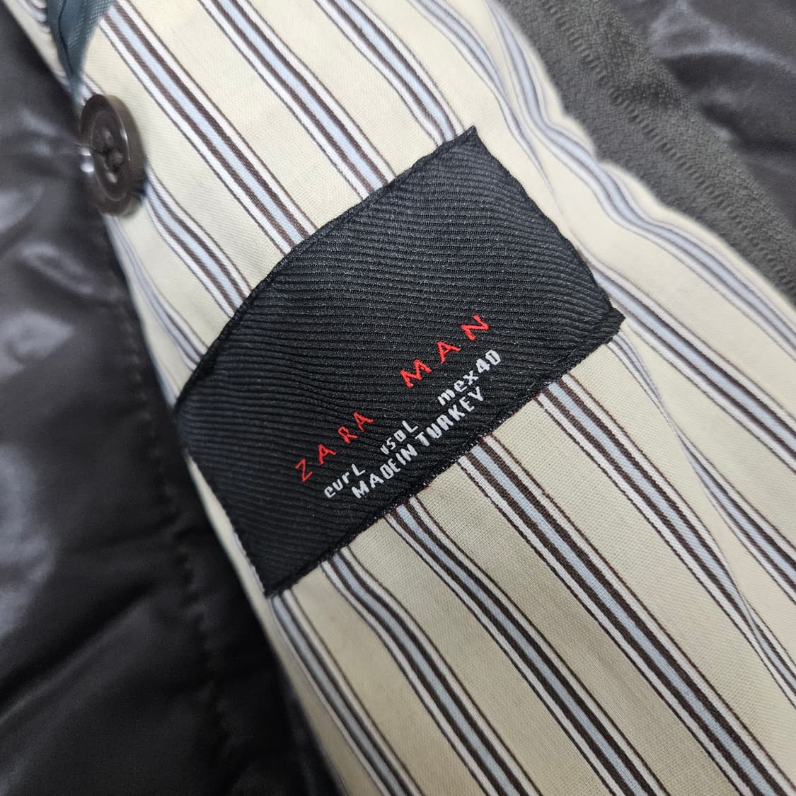 자라 모직 블레이저 자켓 남자100 상품이미지8