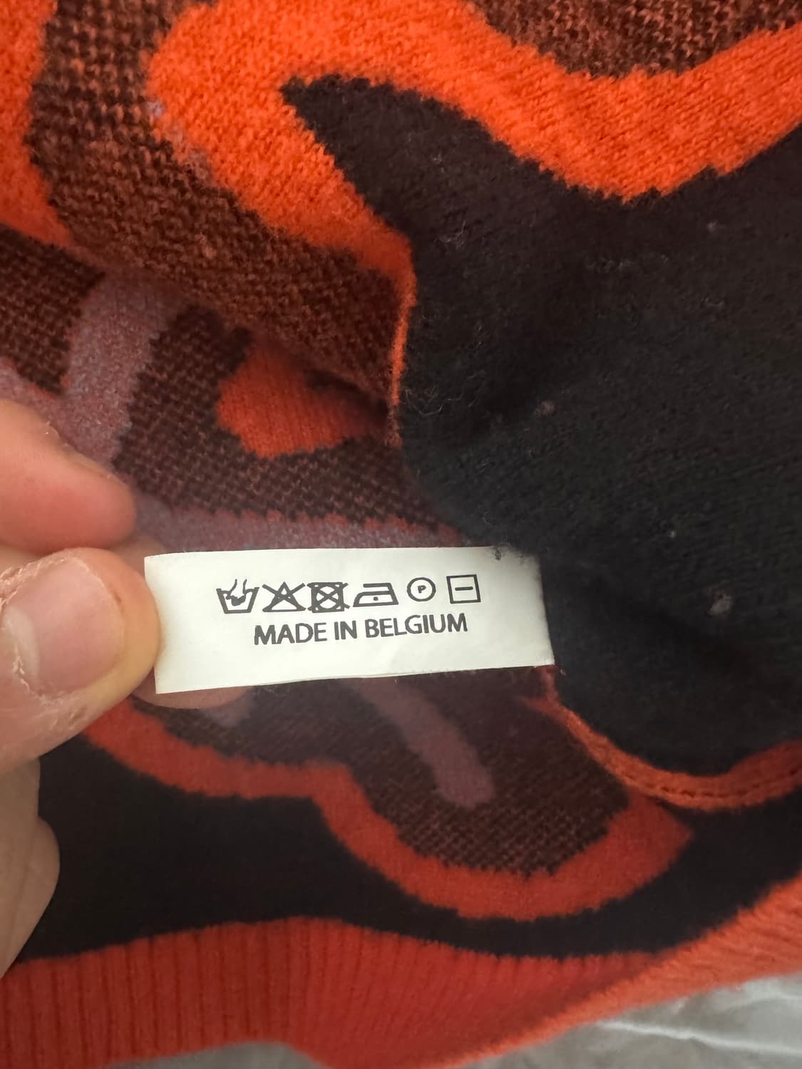 월터 반 베이렌동크 위스덤 인타르시아 니트 스웨터 상품이미지4