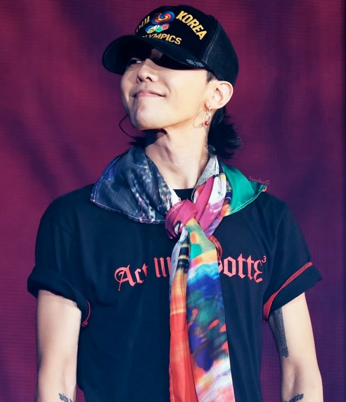 지드래곤 motte 3 월드투어 스카프 멀티 상품이미지1