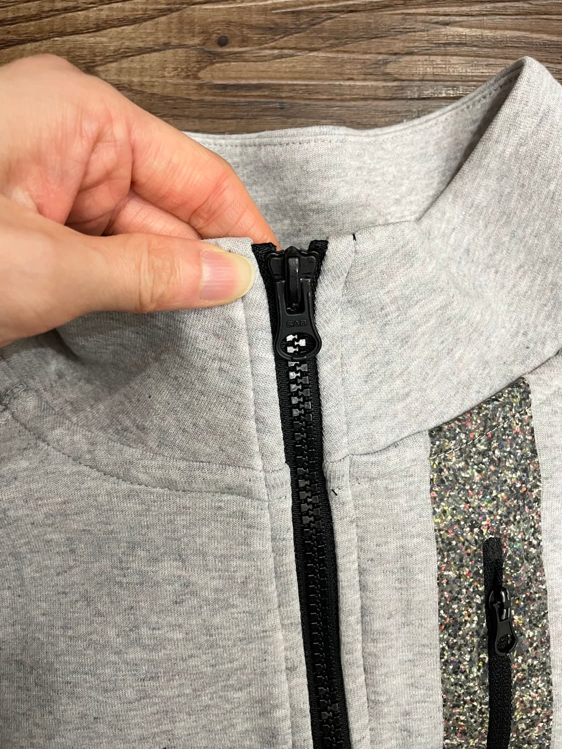 나이키 한정판 테크플리스 스탠드 칼라 집업 자켓 상품이미지6