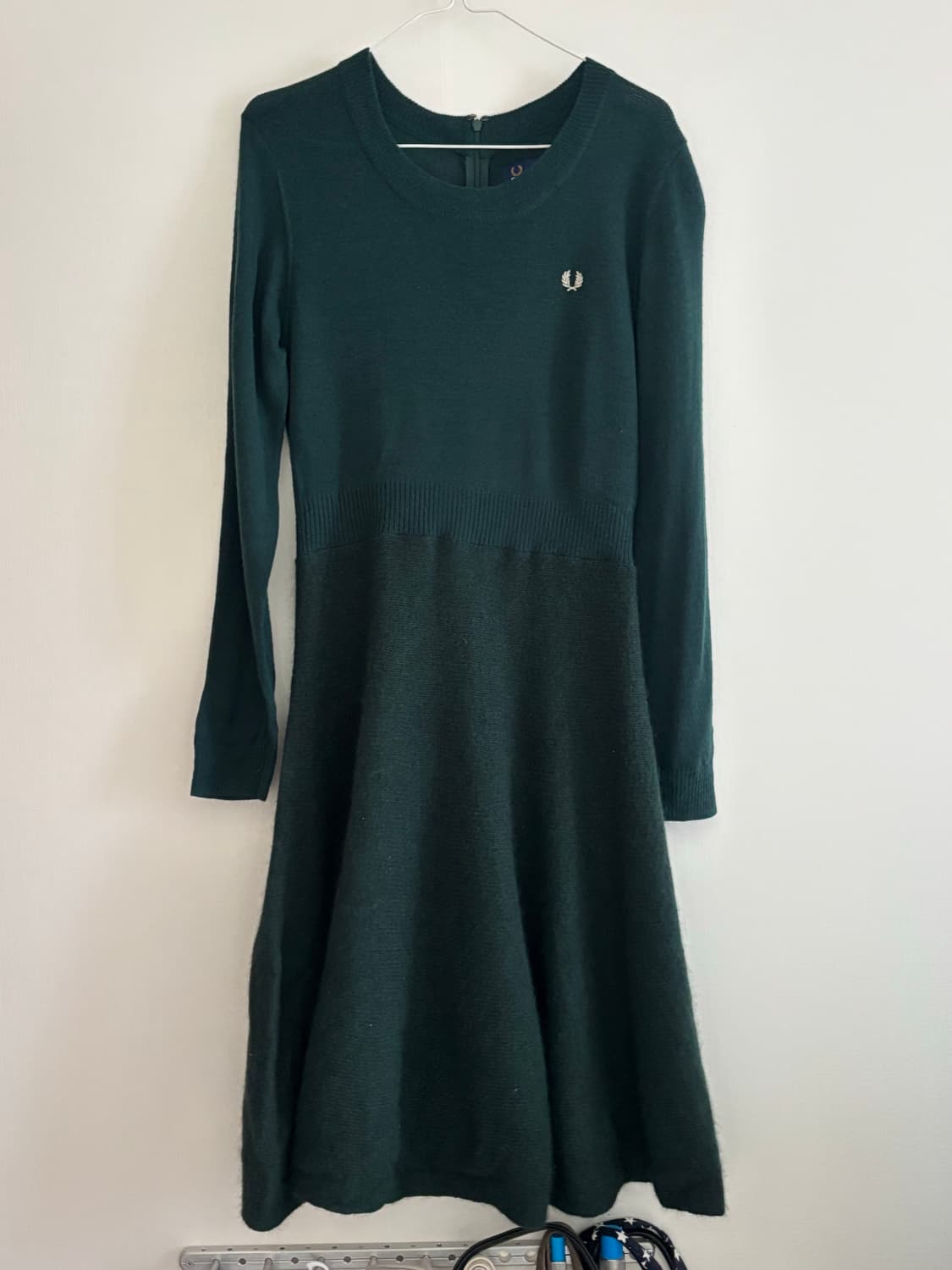 프레드페리 울 앙고라 니트 원피스 상품이미지1