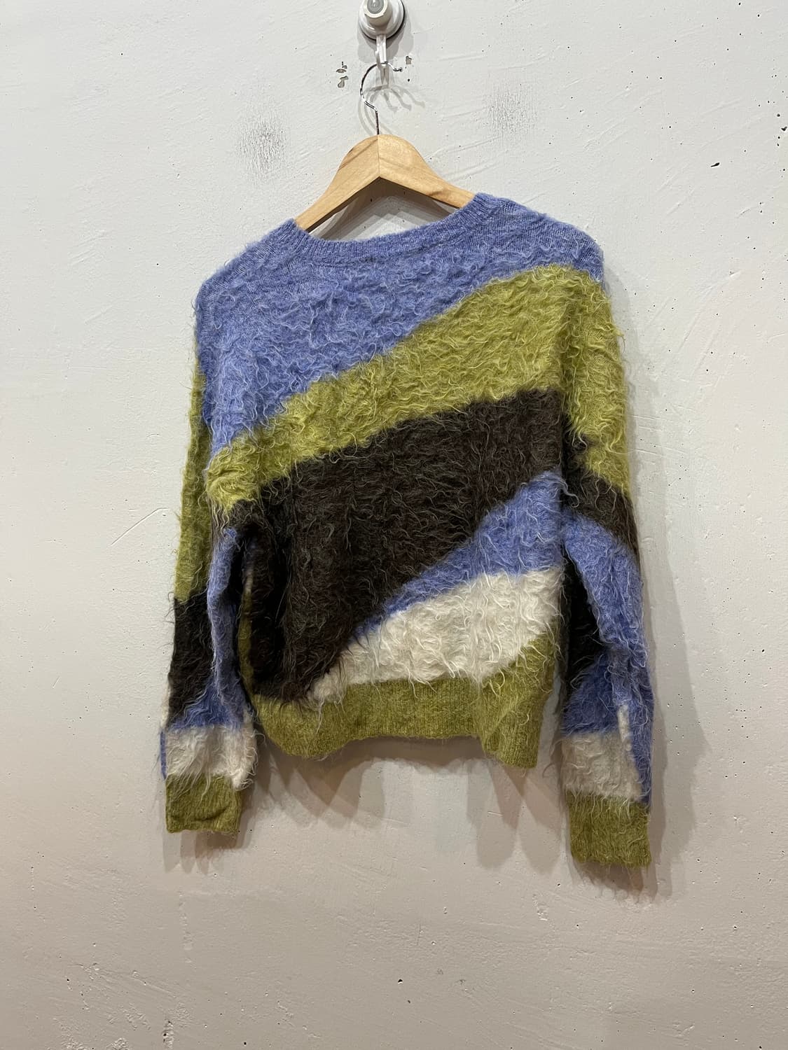 AZUL JPN 헤어리 파스텔 니트 우먼즈 상품이미지4