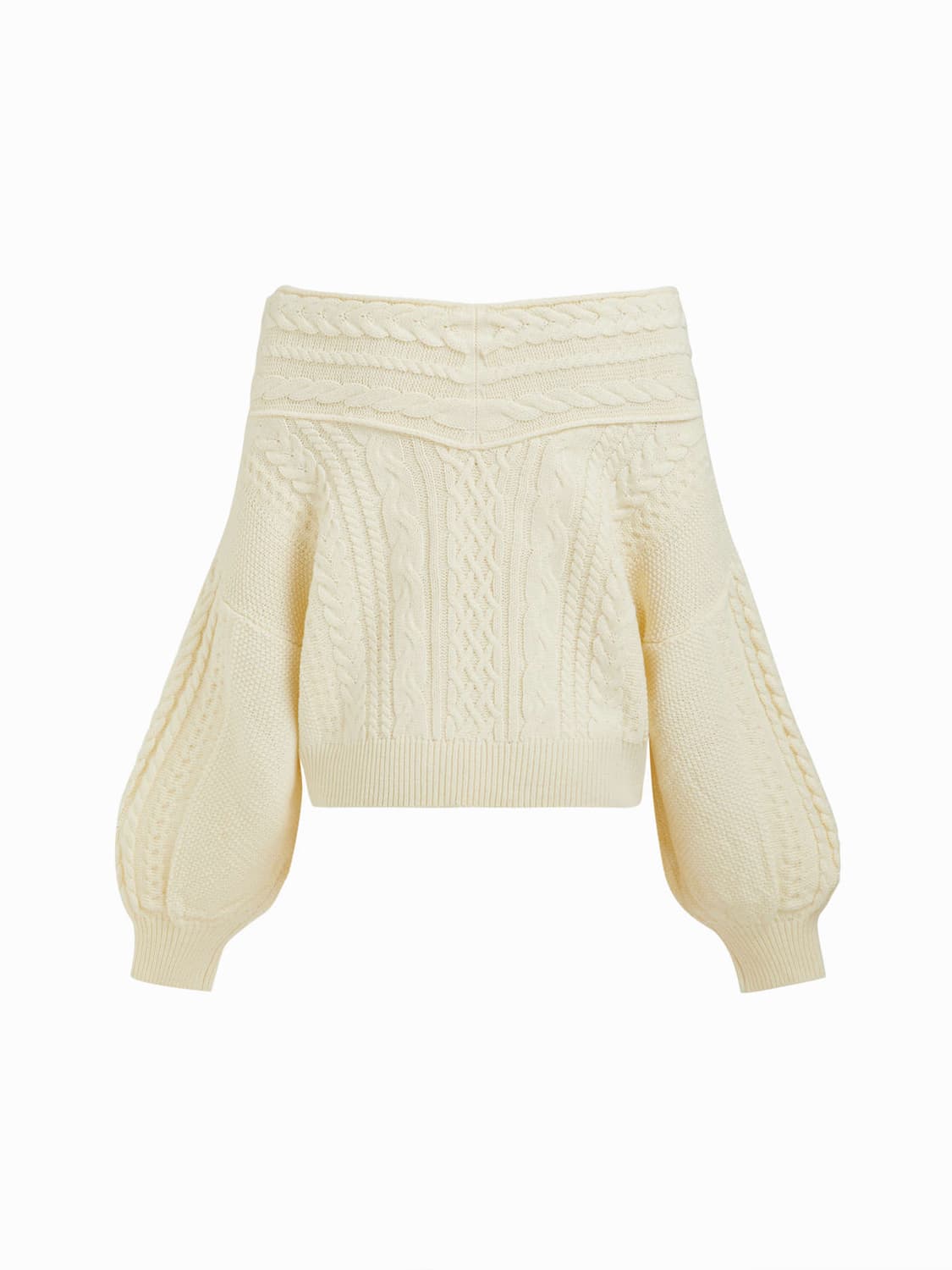 히메 갸루 오프숄더 니트 상품이미지1