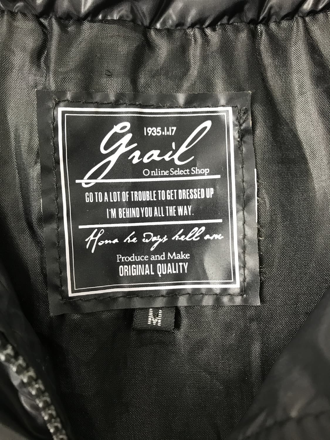 'Grail' Glosy Fur Hood Padded Jacket 상품이미지9