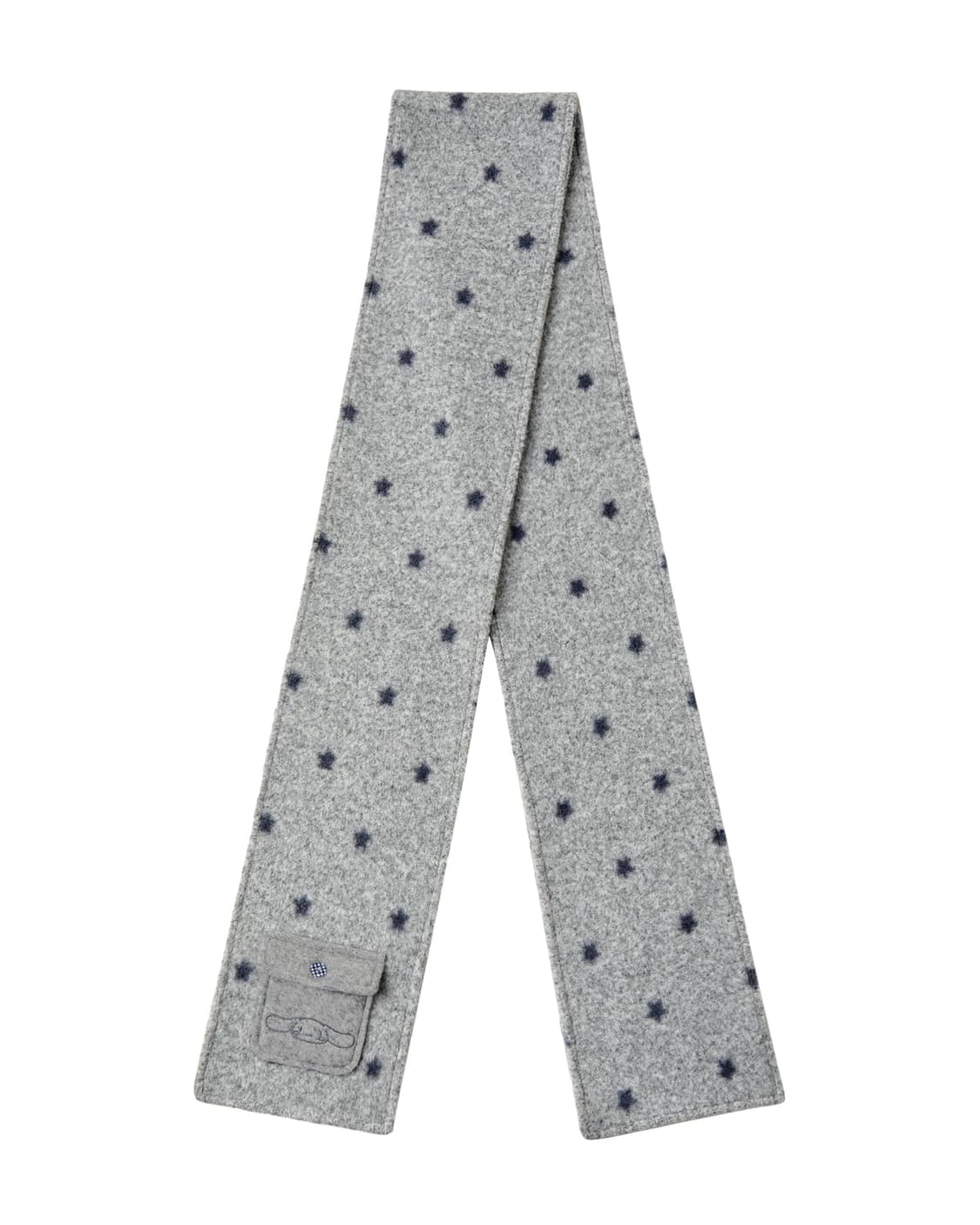 시나모롤 포켓 머플러 [스타 그레이] 상품이미지1