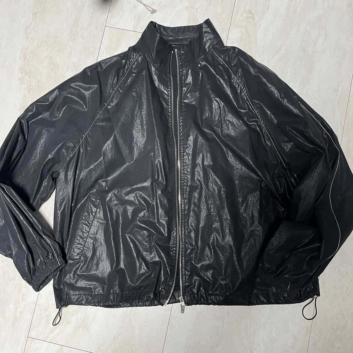 Matin Kim 마뗑킴 코팅점퍼 바람막이 프리사이즈 상품이미지1