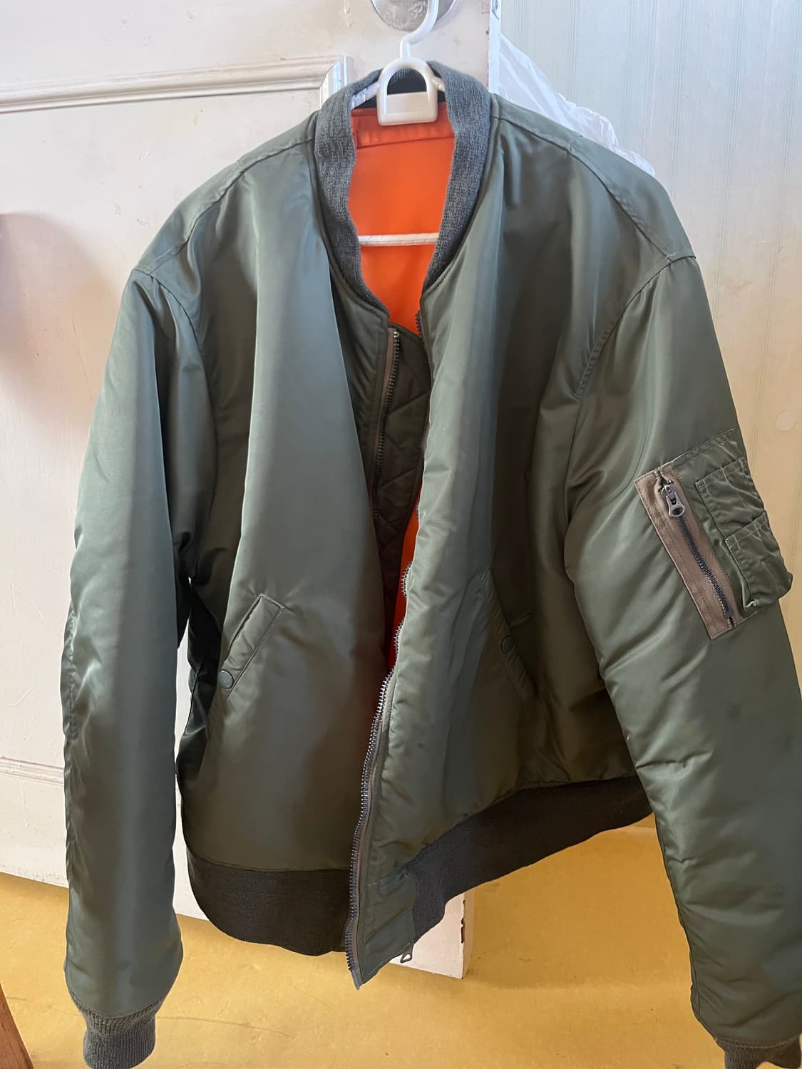 버즈릭슨x언유즈드 ma-1 상품이미지1