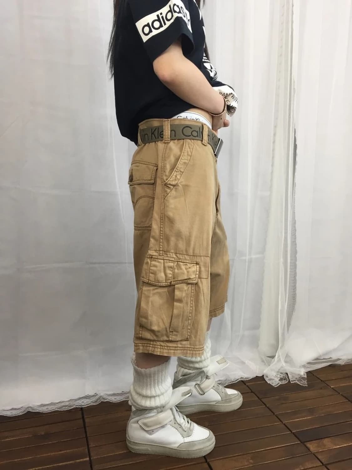 Levis Beige Cargo Shorts 상품이미지2