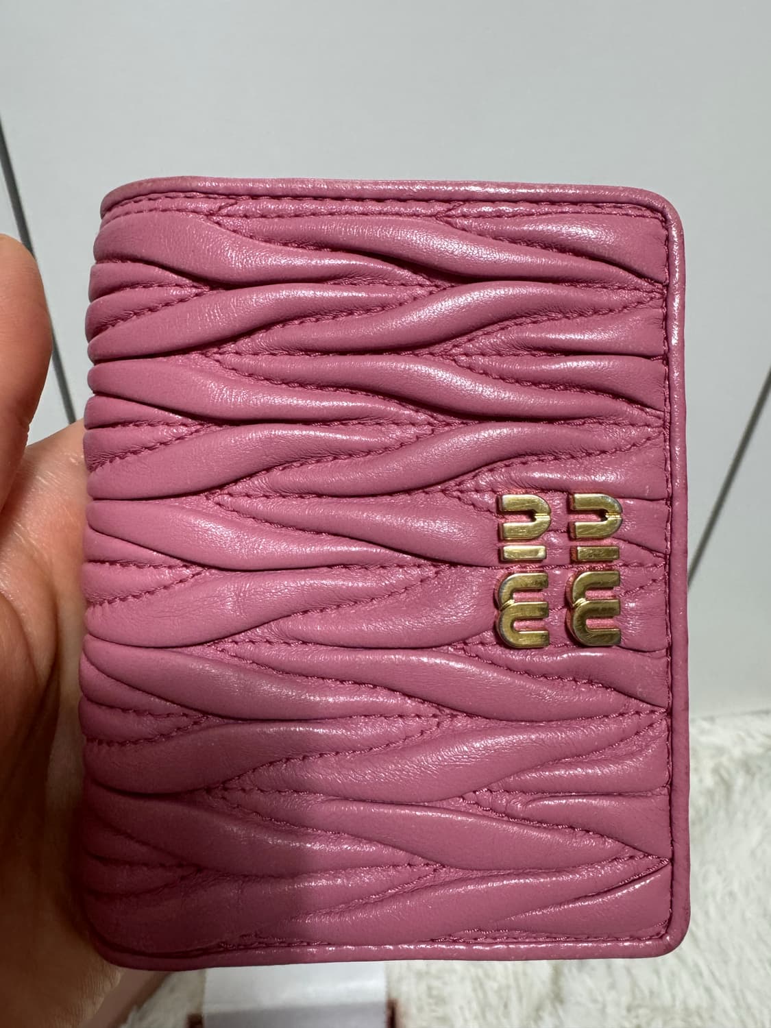 미우미우 지갑 베고니아핑크 상품이미지8