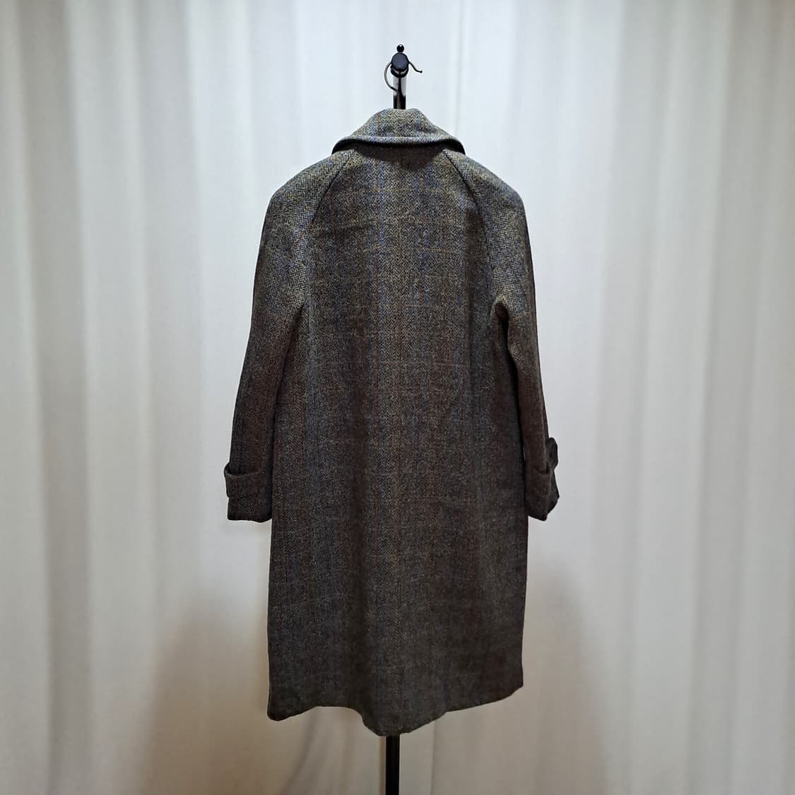 (택포) 23FW 헤지스레이디스  해리스트위드 맥코트 90 A903 상품이미지4