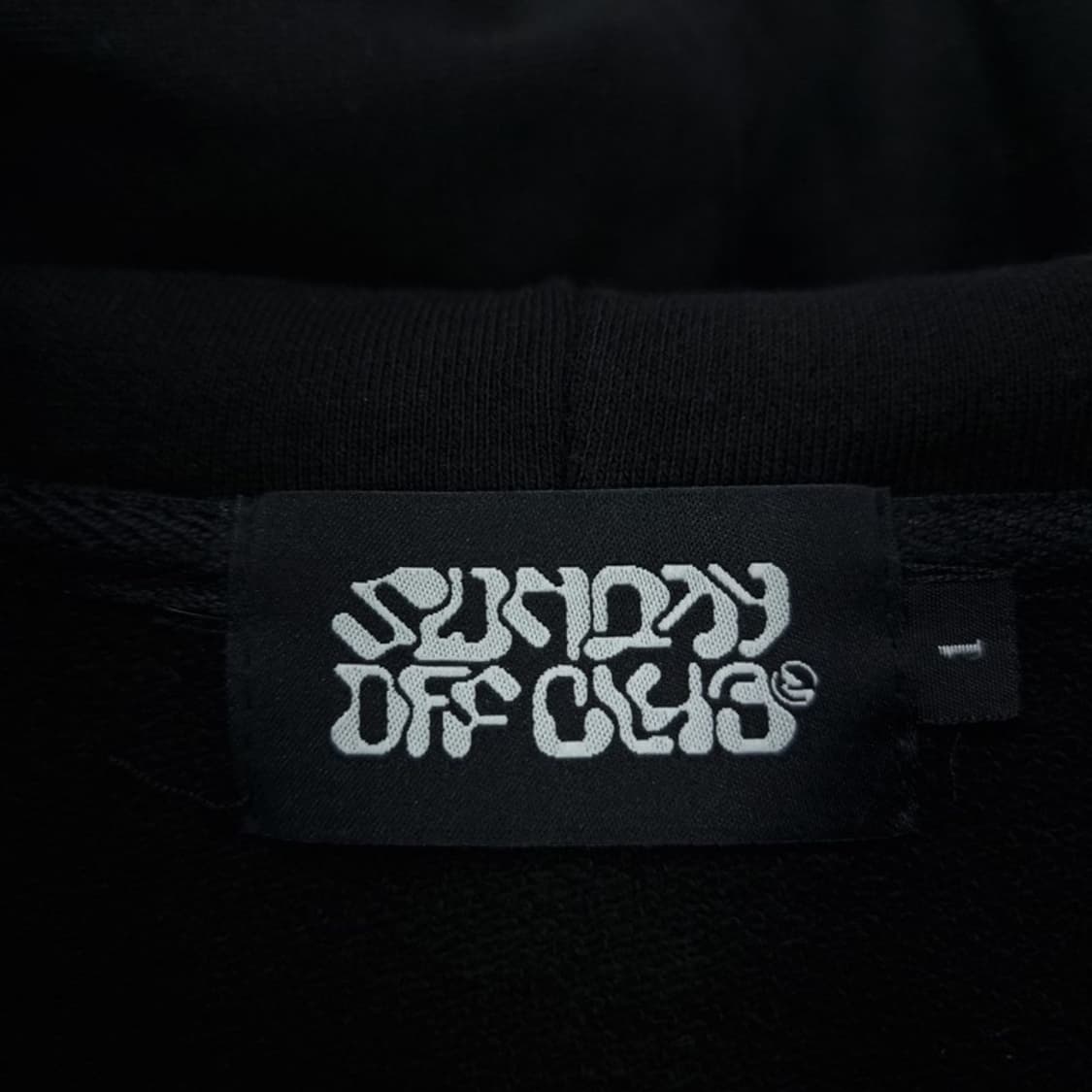 [선데이오프클럽] 풀 페이스 집업 헤비 테리 모토 크롭 후드 M20247 상품이미지9