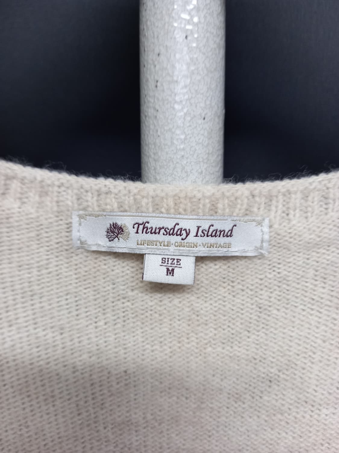 써스데이아일랜드 춘추동 언발 롱 니트 베스트 66 상품이미지7