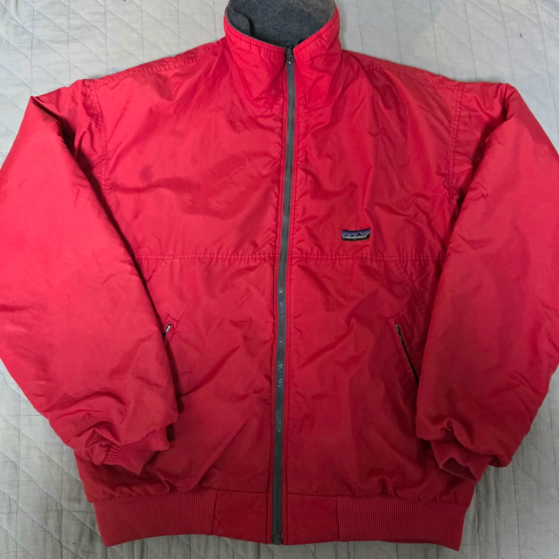 [L] 90s 빈티지 USA 파타고니아 신칠라 쉴드 레드 자켓 굿컨디션 상품이미지1