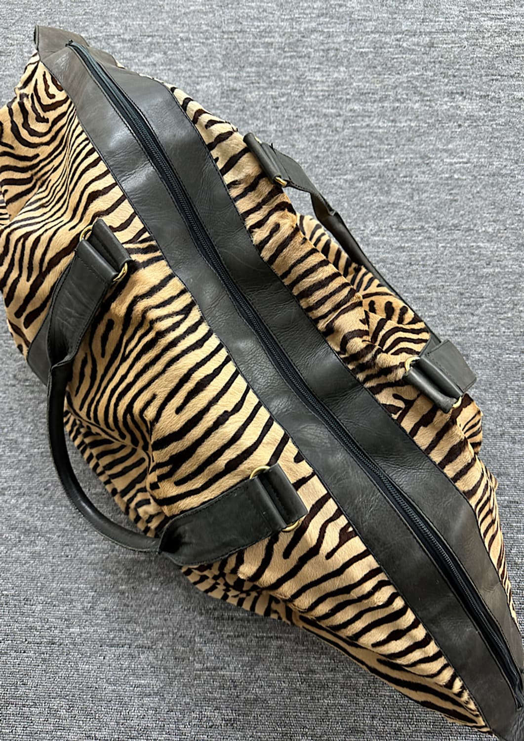 빈티지 송치가죽 빅 보스턴 백  상품이미지6