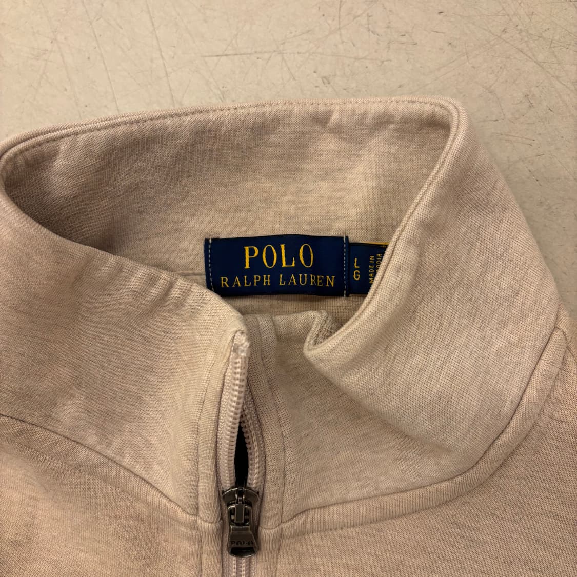 폴로 랄프로렌 포니 쿼터 집업 맨투맨 상품이미지3