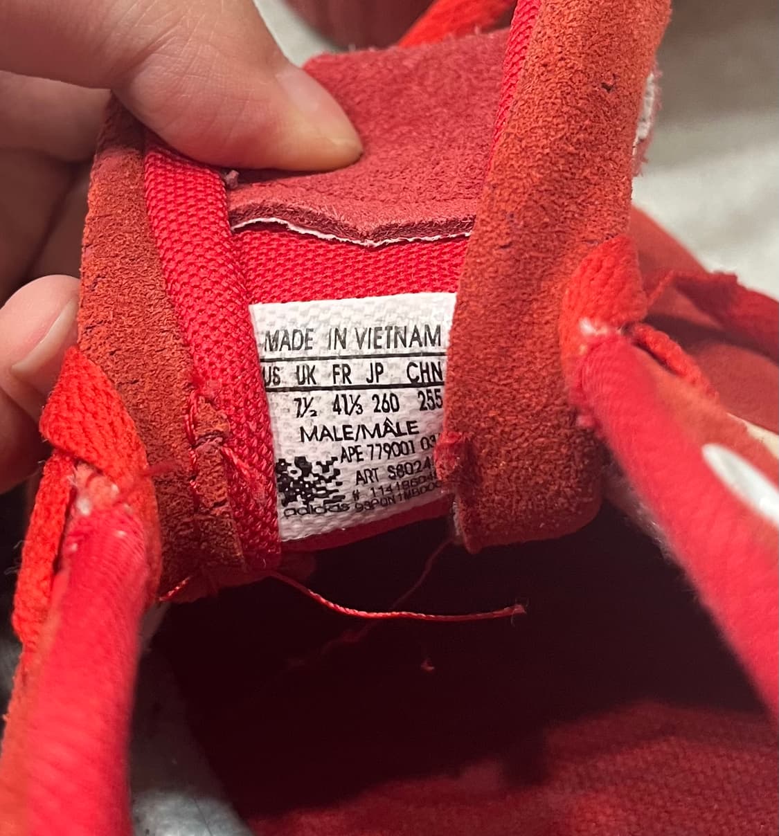 아디다스 인베이더 레드 상품이미지5