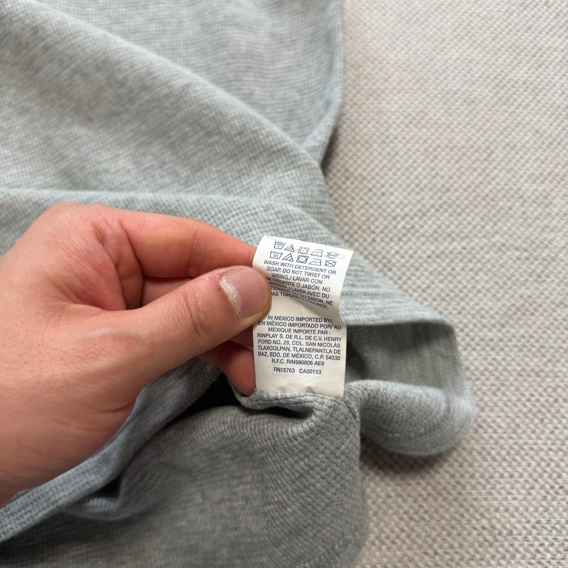 폴로 랄프로렌 와플 반팔 티셔츠 상품이미지4