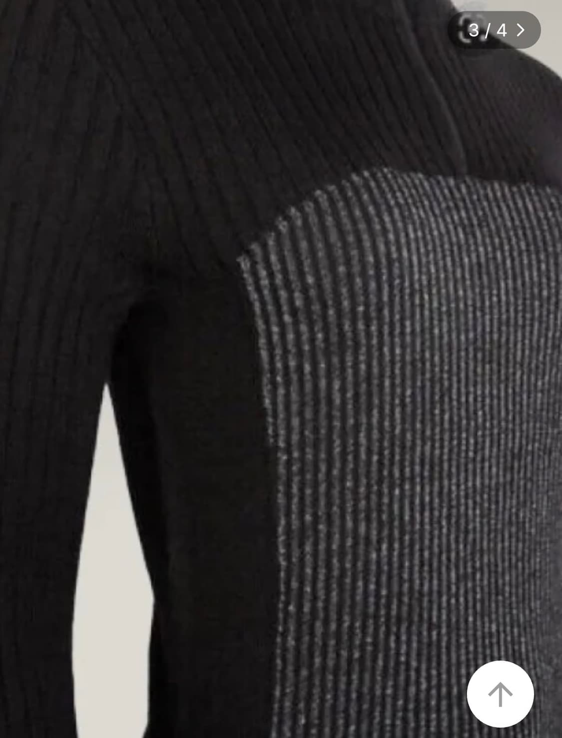 Y-3 요지야마모토 니트 슬리브 집업 (s사이즈)  상품이미지3