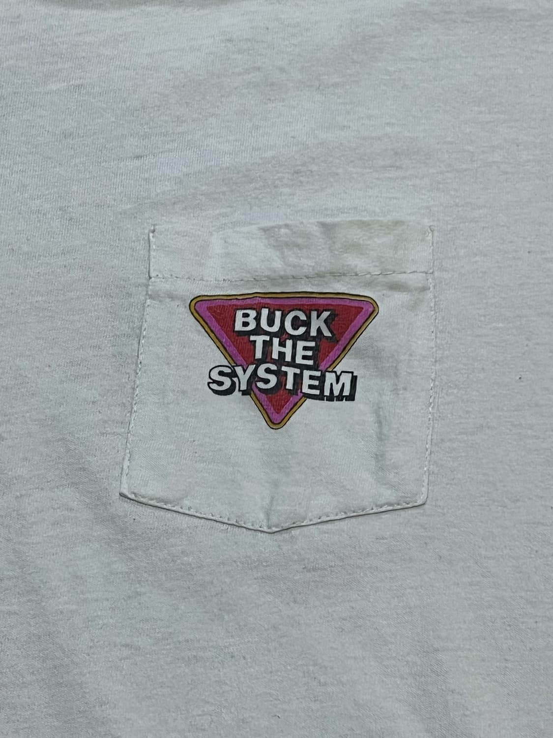 Bucks ‘buck the system’ 프로모 싱글스티치 티셔츠 상품이미지3