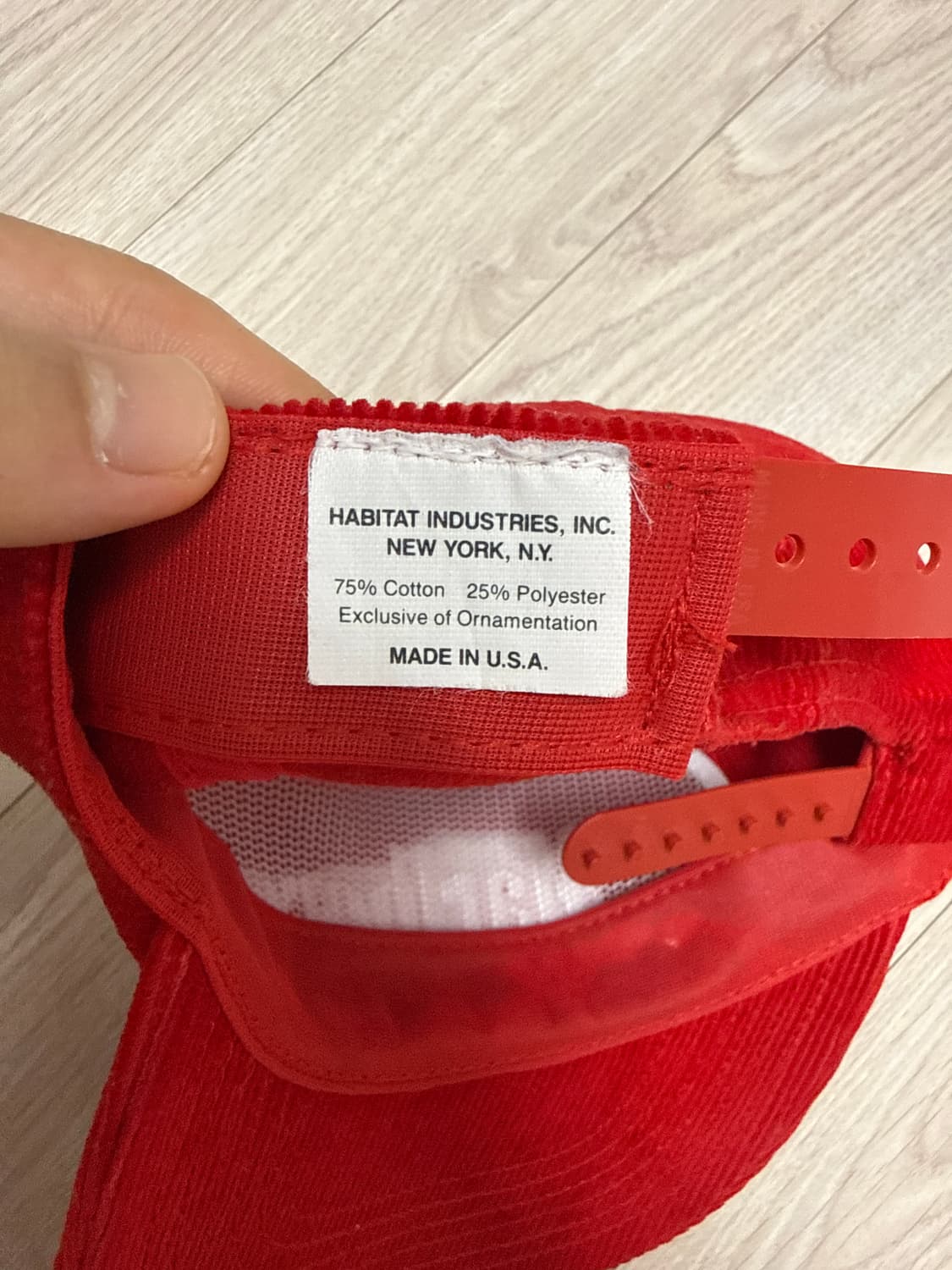 80s 빈티지 말보로 코듀로이 모자 Vintage Marlboro Cap 상품이미지9