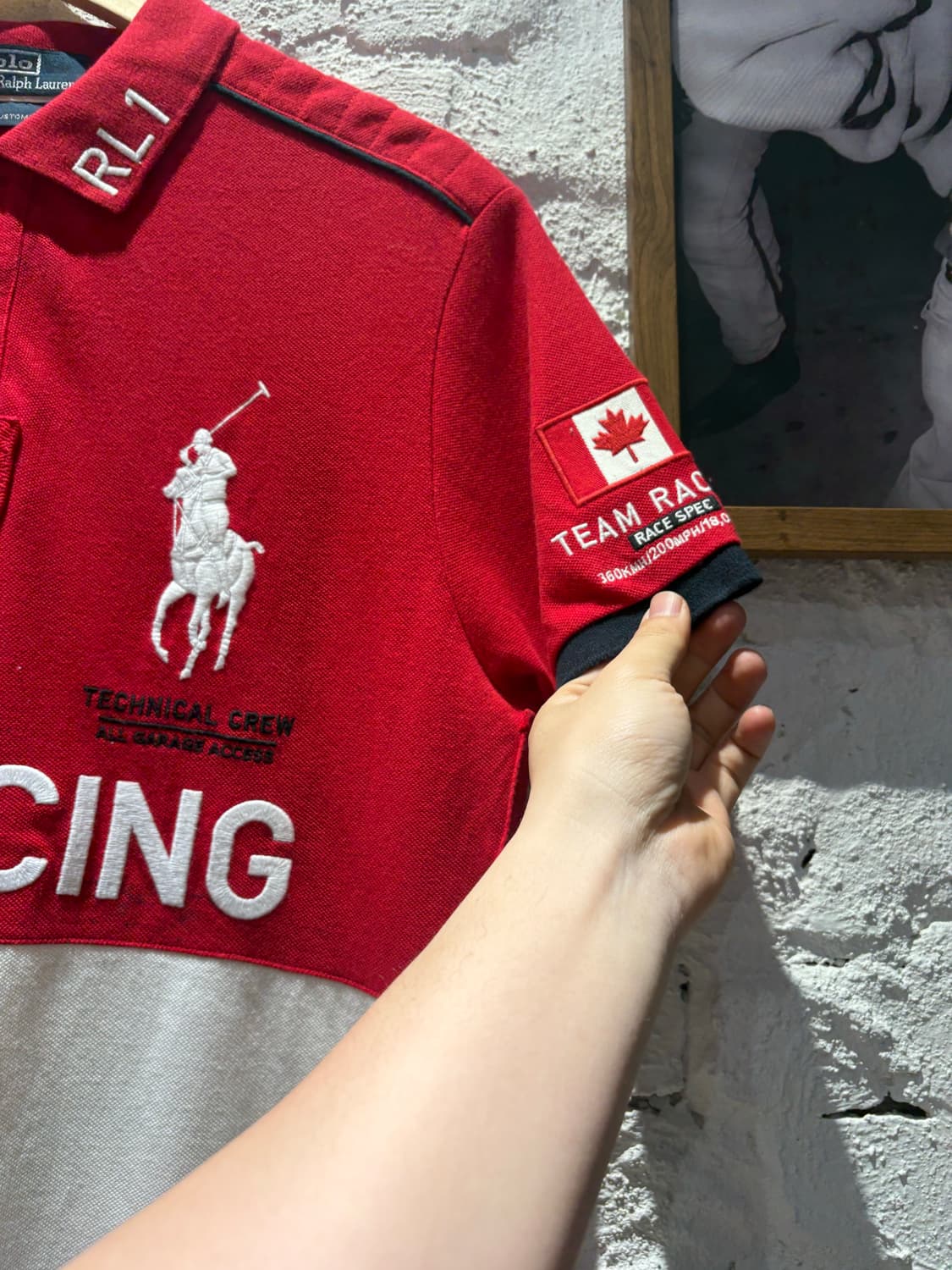 폴로 캐나다 팀 빅포니 레이싱 카라 반팔티 상품이미지4