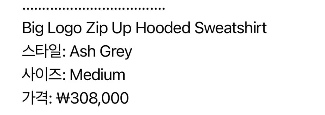 슈프림 빅 로고 집업 후드 M사이즈 상품이미지8