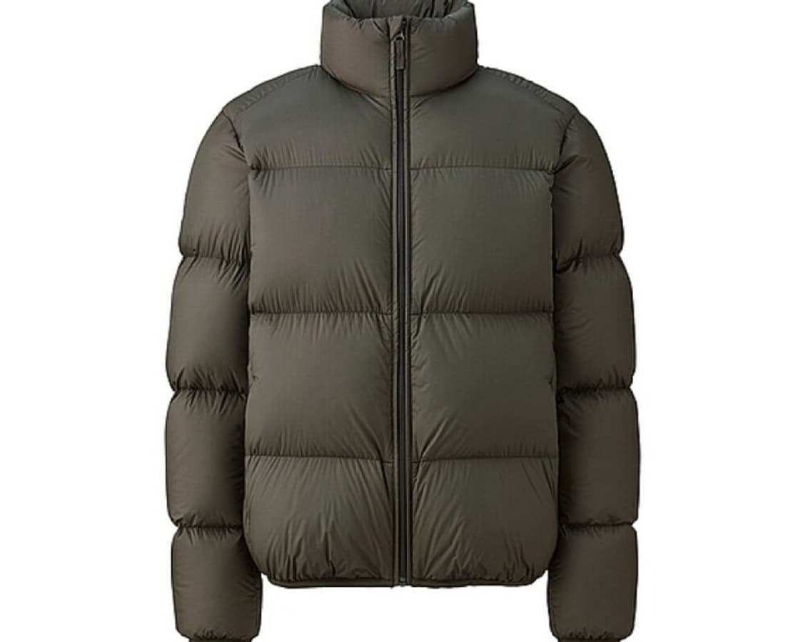 유니클로u 봉태규 패딩 올리브색 s 상품이미지3