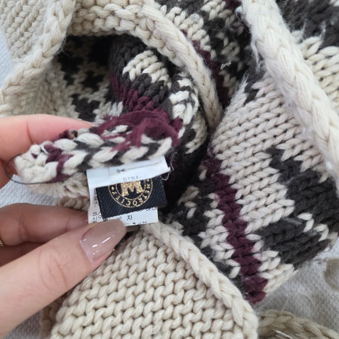 [56-58] 메트로시티 폼폼 니트 모자 0220J 상품이미지5