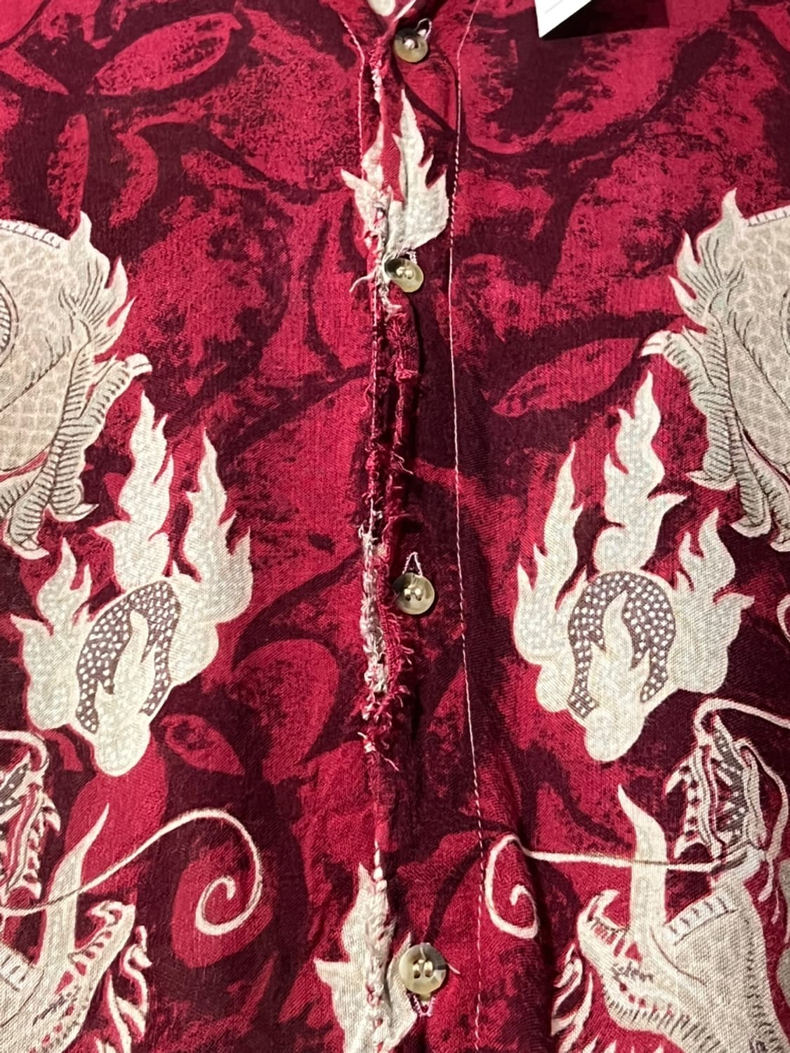 Indika Oriental Pattern Half Shirt 상품이미지4