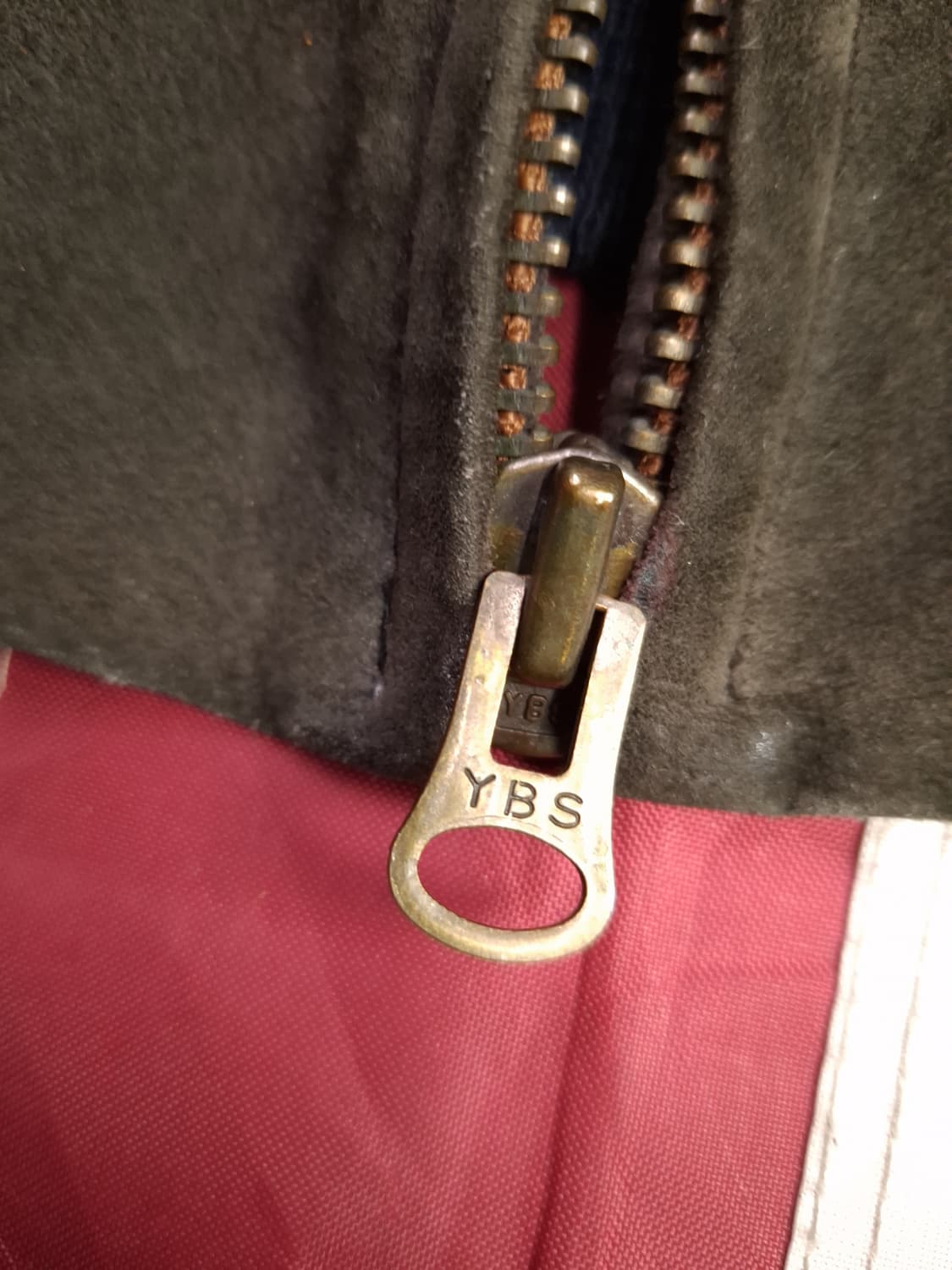 90's 리얼 스웨이드 빈티지 MA-1 항공자켓 상품이미지3