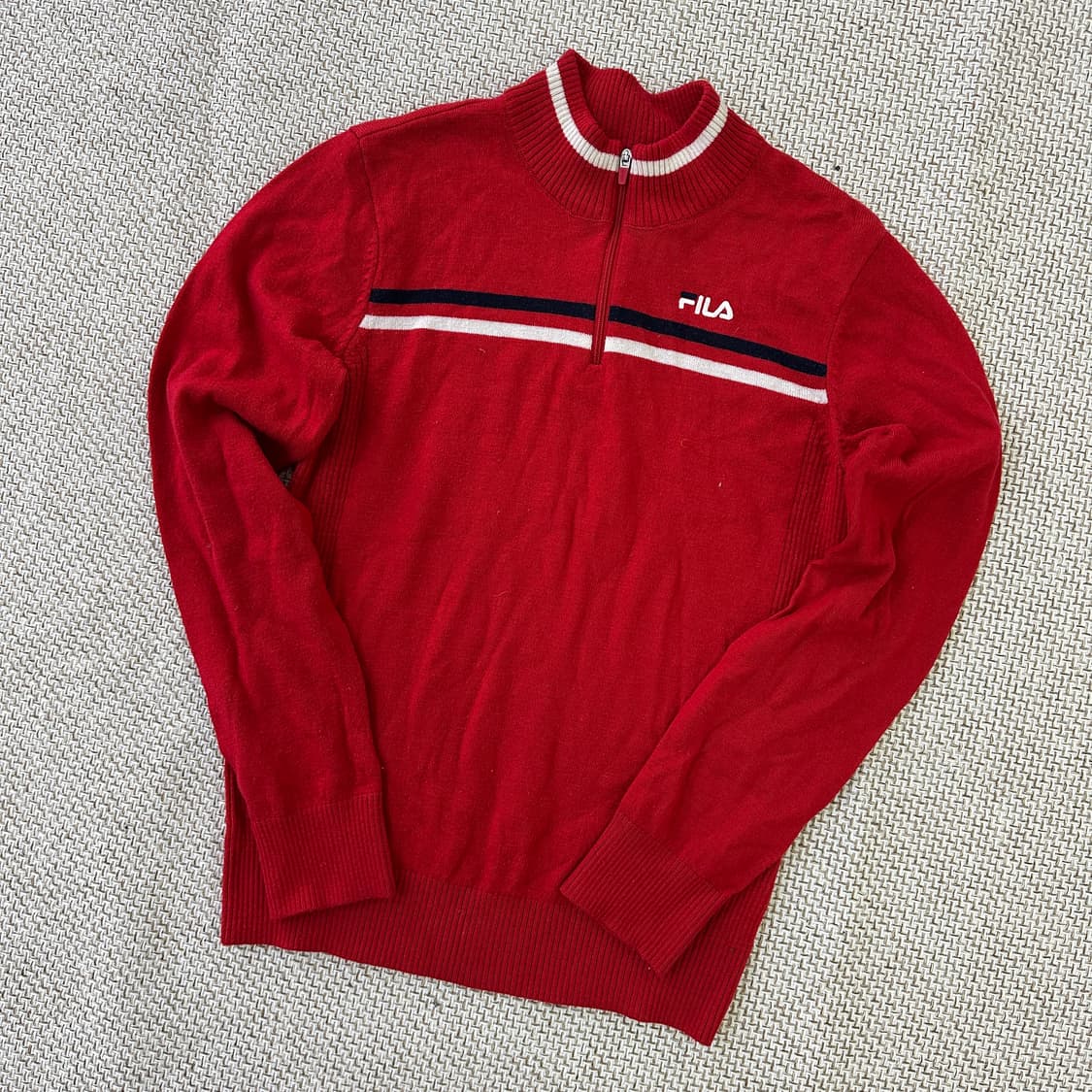 85 휠라 하프넥 니트 0326D 상품이미지1