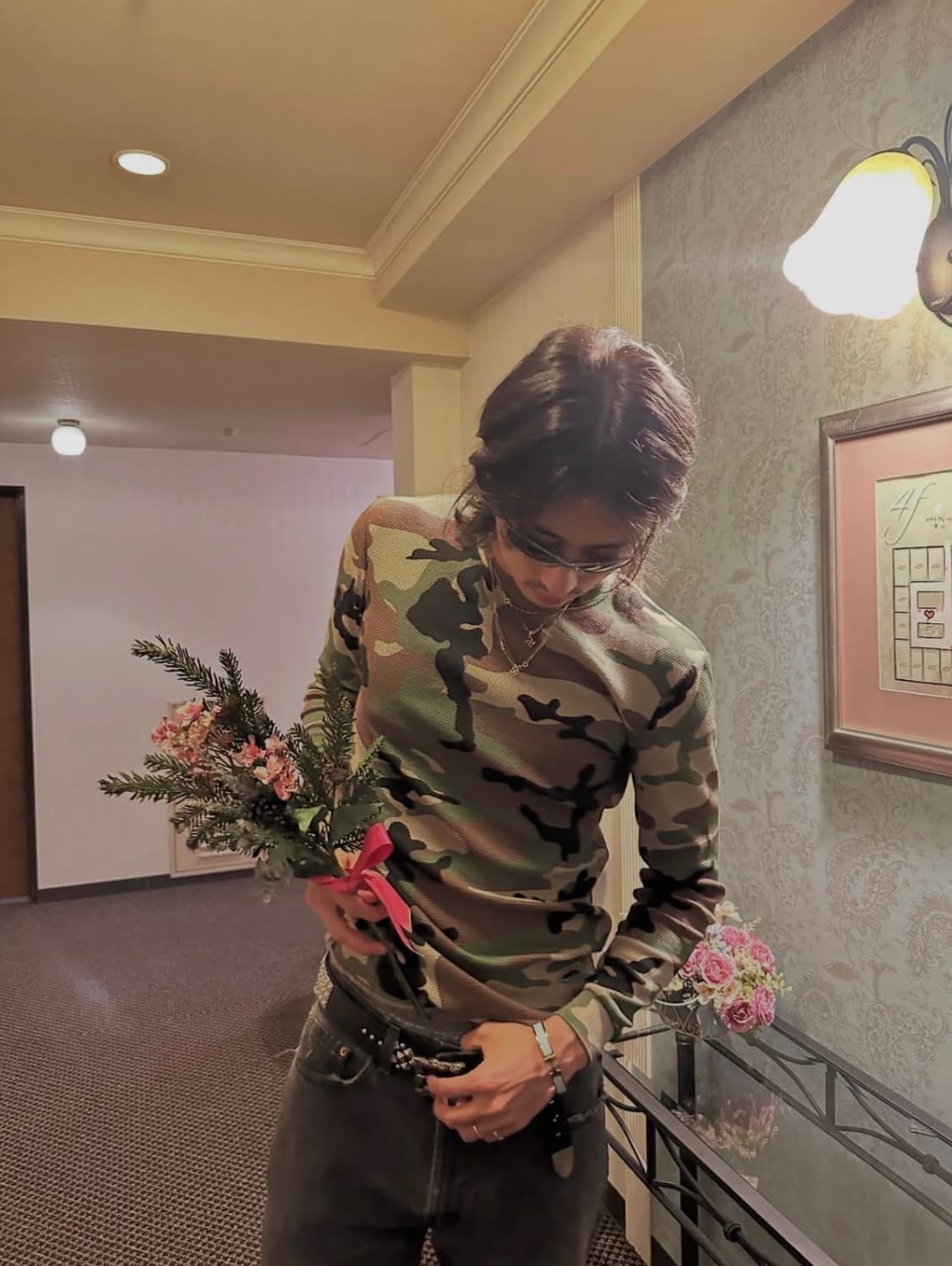 GUERILLAZ THERMAL LS TEE [WOODLAND CAMO] 상품이미지1