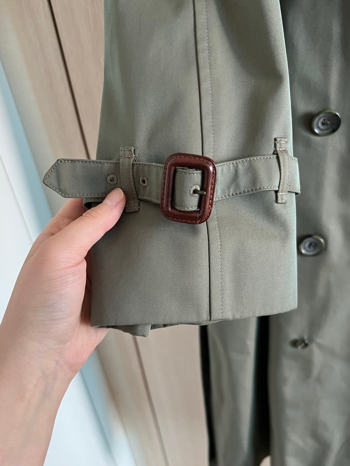 닥스 트렌치 코트 (빈티지/ 상태좋음) 상품이미지5