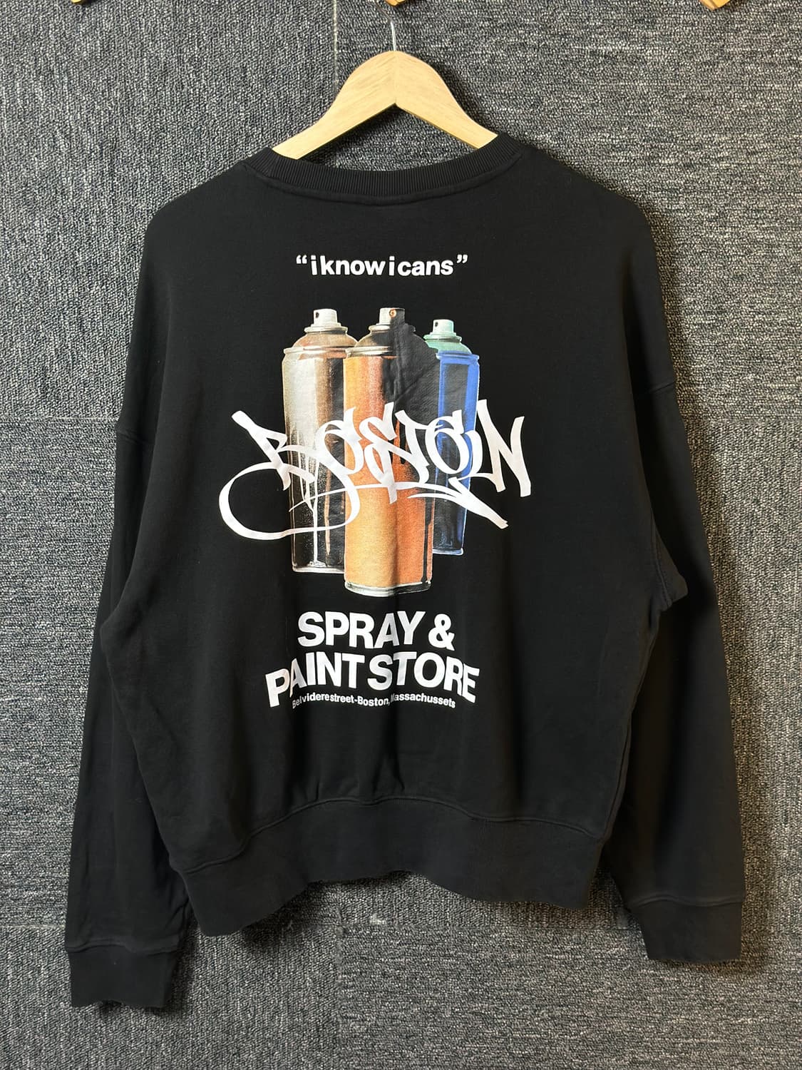 H&M 오버사이즈핏 맨투맨 M사이즈 상품이미지2