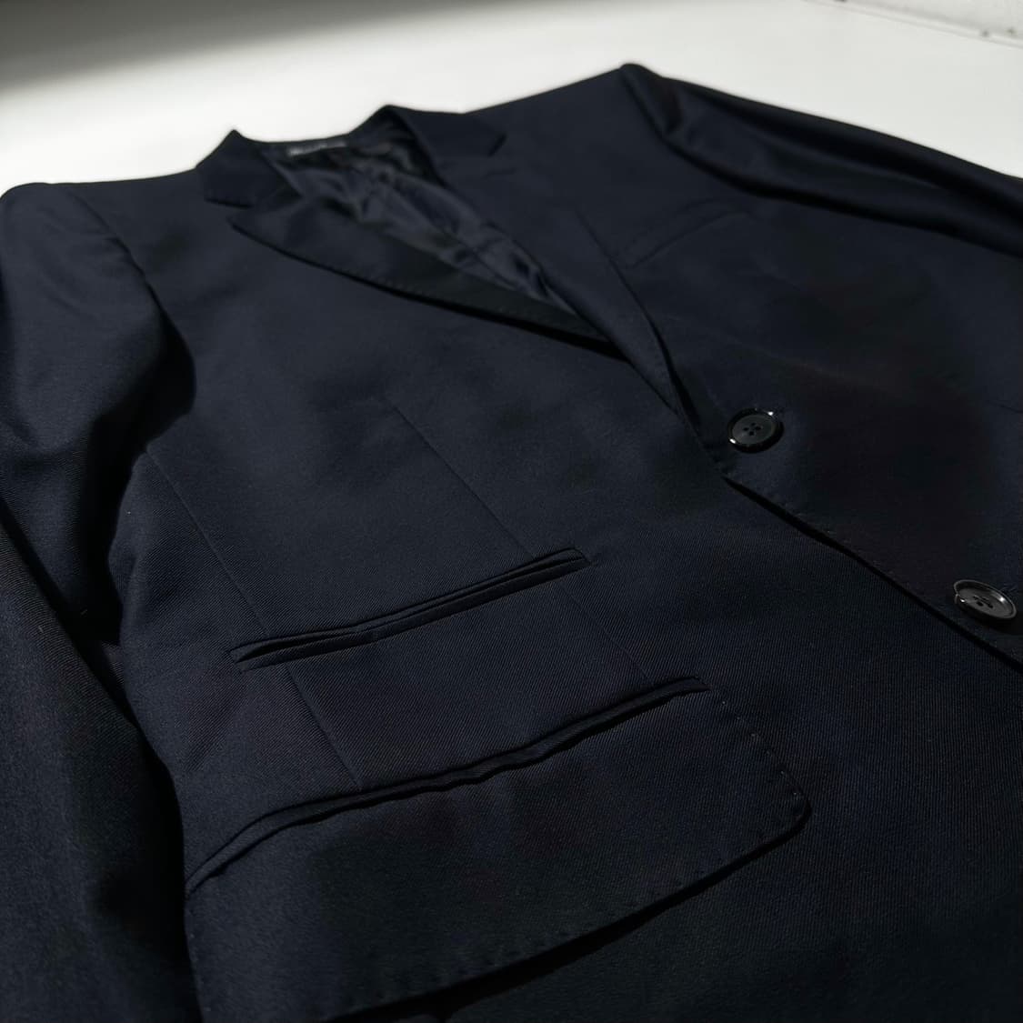 까르띠에 싱글 2B 블레이저 자켓 네이비 상품이미지6