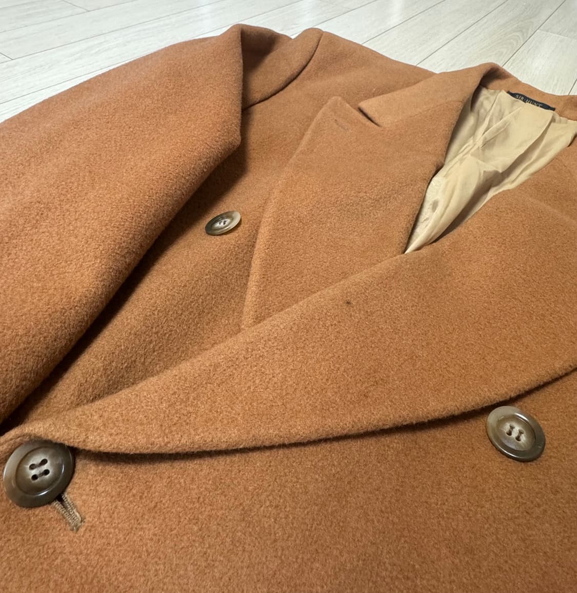 Sir hunt 울 캐시미어 혼방코트(L) 상품이미지3