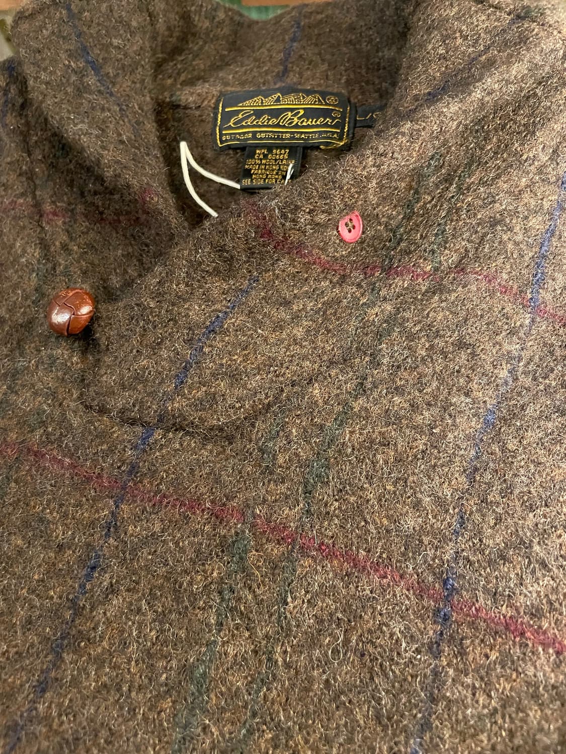 80~90s Vintage Eddie Bauer Wool Pullove 상품이미지5
