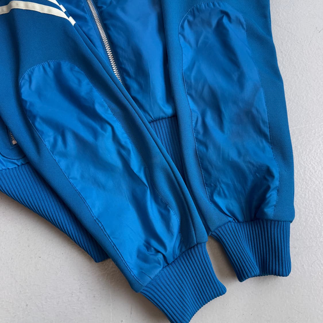 아디다스 파이어버드 하이넥 하늘색 트랙탑 져지 상품이미지4