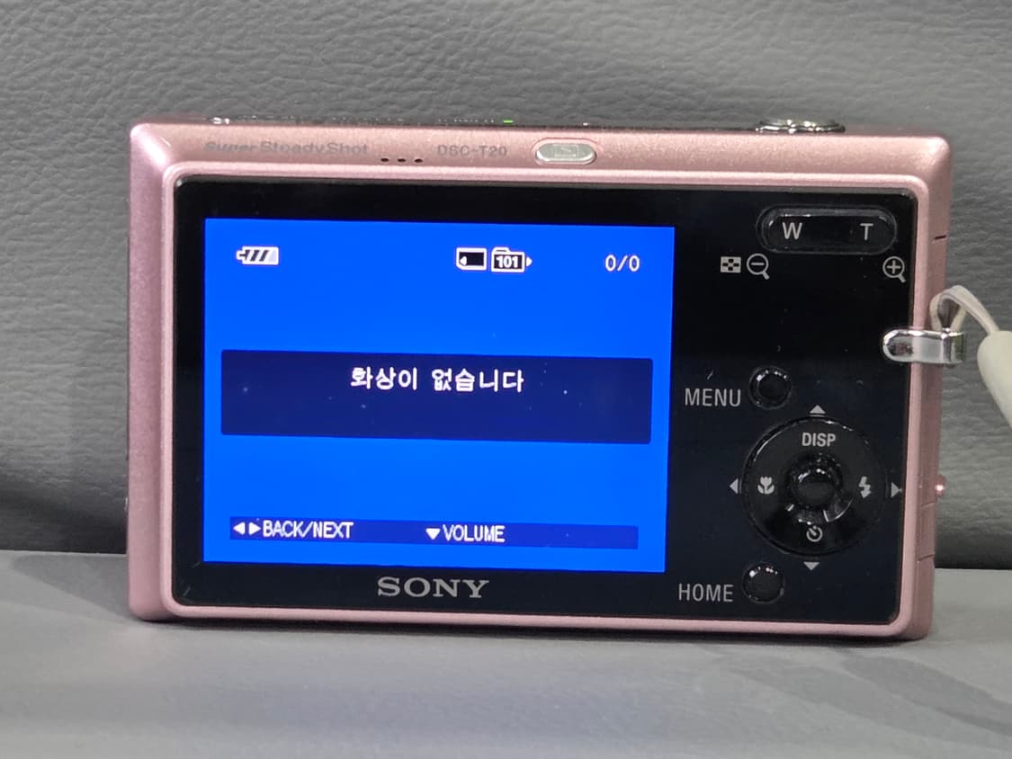 소니 사이버샷 T20 핑크
*빈티지디카* 상품이미지4