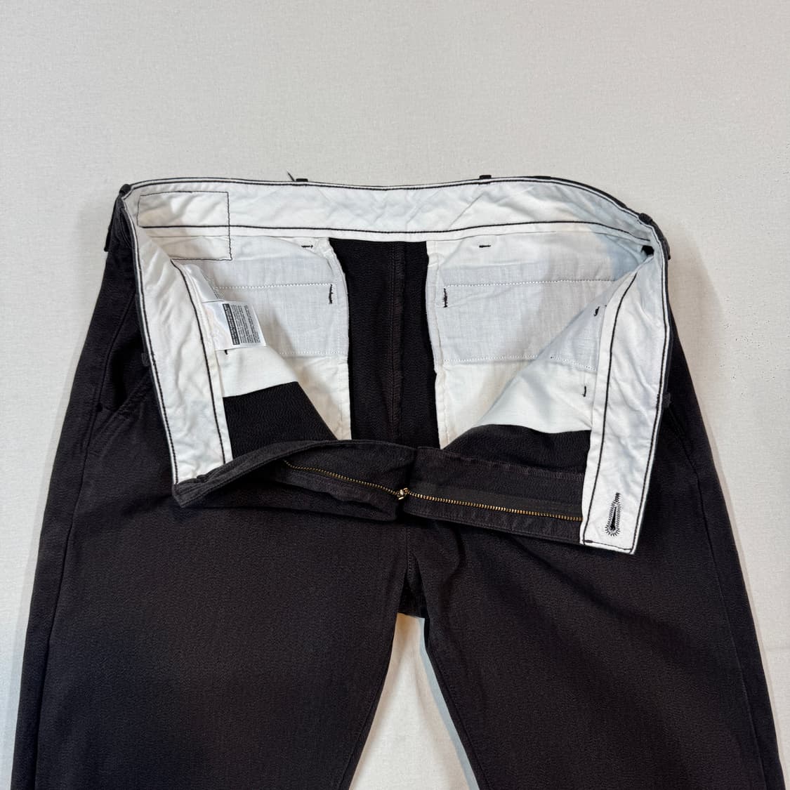 36inch) 리바이스 다크브라운 헤비코튼 치노 팬츠 면바지 상품이미지6