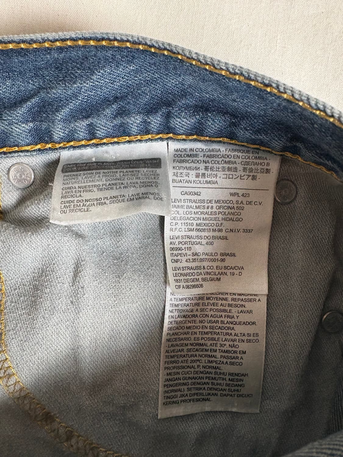 Levis 리바이스 505 데님 팬츠 W30 상품이미지4