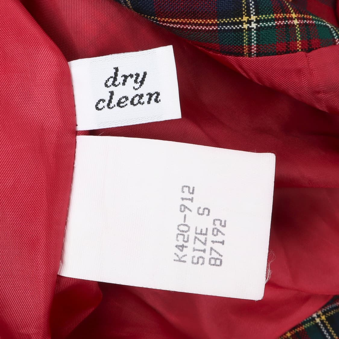 Pendleton 펜들턴 USA 타탄체크 울 블루종 자켓 상품이미지10
